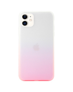Чехол SwitchEasy Skin для iPhone. Цвет бело-розовый градиент