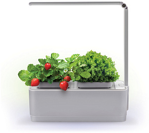 Компактный умный сад с подсветкой Назад К Истокам iGarden LED (GL2018), цвет белый