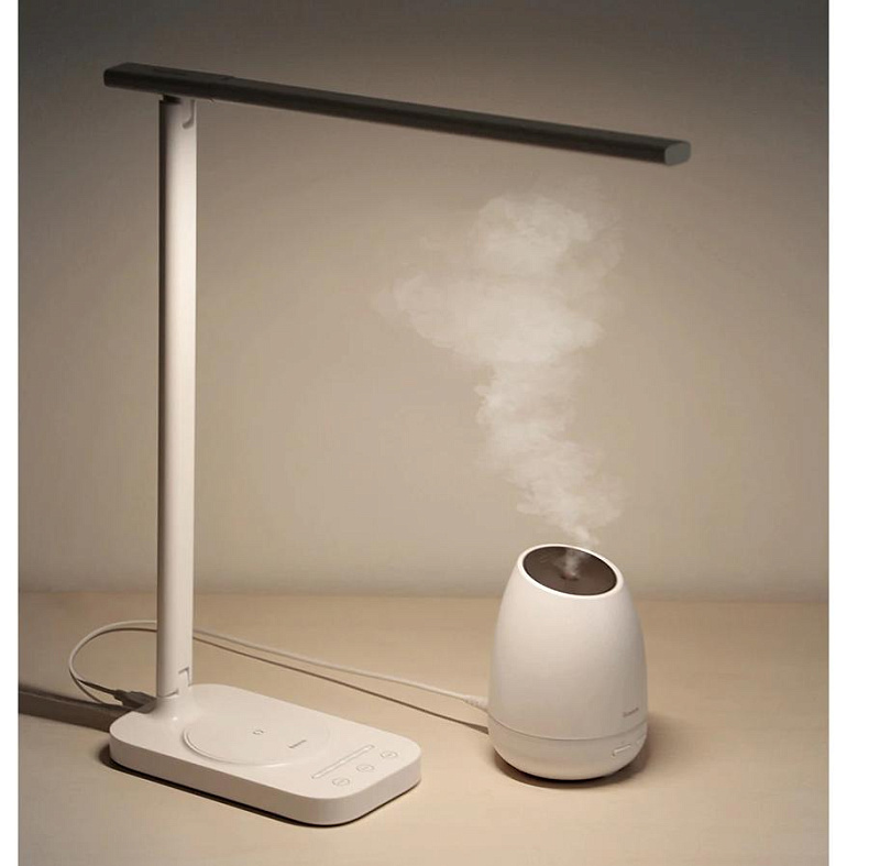 фото Лампа Baseus Lett wireless charging folding desk lamp White