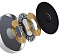 БЗУ COTEetCI WS-17 2IN1 Wireless Charger for APPLE WATCH & iPhone black