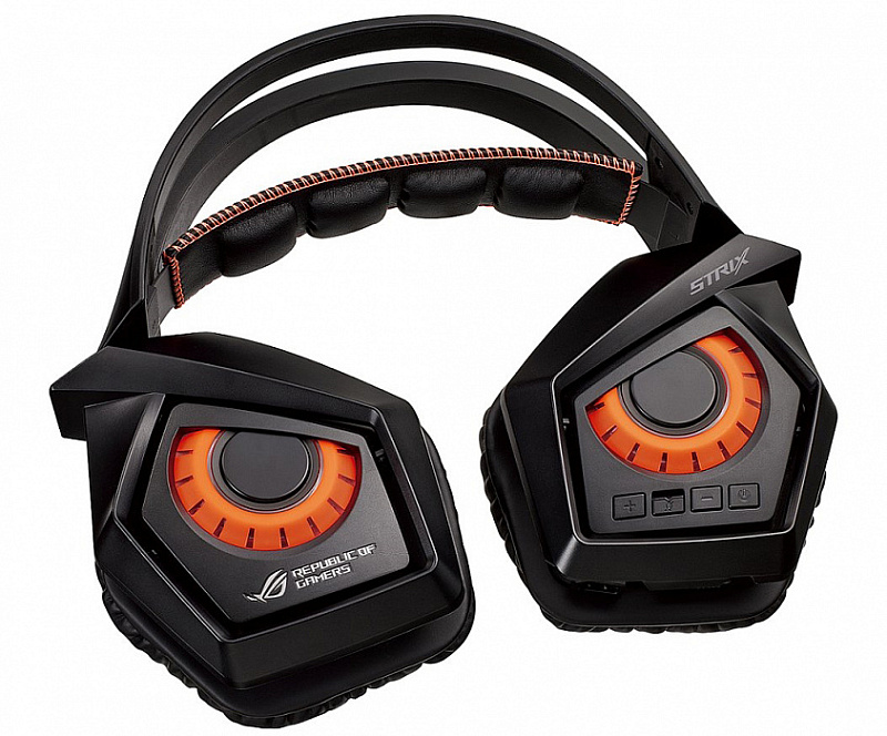 фото Asus ROG Strix Wireless - игровая гарнитура (Black)