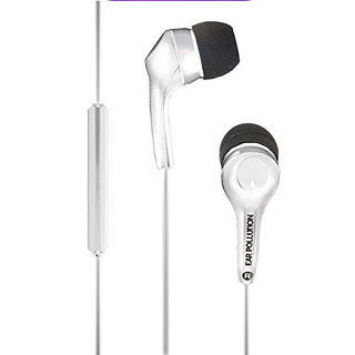 Наушники iFrogz Bolt Plus с микрофоном вставные. Цвет белый