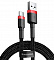 Кабель Baseus Cafule Series USB/USB-C 1m CATKLF-B91 (Red/Black)