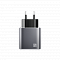Сетевое зарядное устройство LENZZA Piazza Metallic Wall Charger. Два порта USB 5В, 2,1А. Цвет графит.
Lenzza Piazza Metallic Wall Charger, MFi - Grey