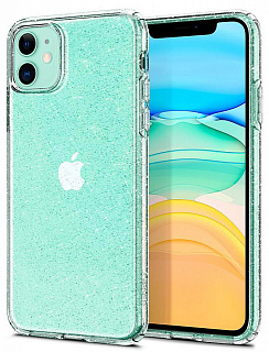 Чехол Spigen Liquid Crystal Glitter - iPhone 11