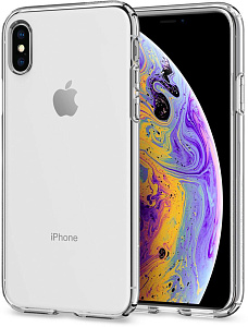 Чехол Spigen Liquid Crystal, clear - iPhone XS/X