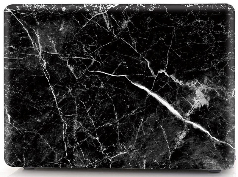 фото Чехол накладка пластиковая i-Blason для Macbook Air 13 new (2018) A1932 marble black