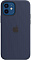 Силиконовый чехол MagSafe для IPhone 12/12 Pro цвета темный ультрамарин