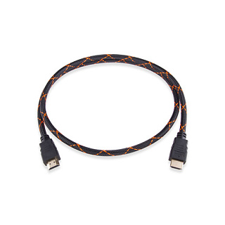 Кабель Rombica ZX10B HDMI to HDMI, длина 1 м., цвет черный.