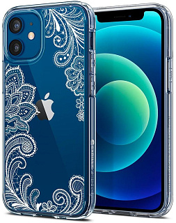 Чехол Spigen Cecile (ACS01781) для iPhone 12 mini (White Mandala)