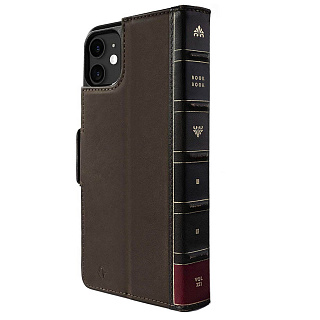 Чехол-книжка Twelve South BookBook Vol 2 для iPhone 11 Pro Max. Цвет коричневый.