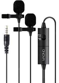 Петличный микрофон Maono AU-200 (Black)