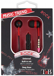 Аудио наушники вкладыши T'nB ESROCK2