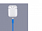 Кабель Rombica Digital MR-01, интерфейс Lightning to USB. Длина 1 м. Цвет синий.