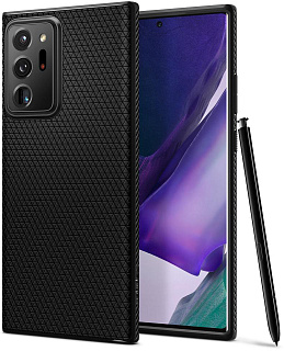 Чехол Spigen Liquid Air (ACS01392) для Samsung Galaxy Note 20 Ultra (Matte Black)