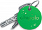 Умный брелок Chipolo PLUS с увеличенной громкостью и влагозащищенный (CH-CPM6-GN-R), зеленый