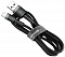 Кабель Baseus Cafule (CALKLF-CG1) USB/Lightning 2m (Grey/Black)