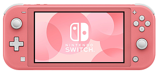 Консоль Nintendo Switch Lite (кораллово-розовый)