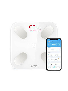 Умные диагностические весы Picooc Mini White (6924917717124), белые