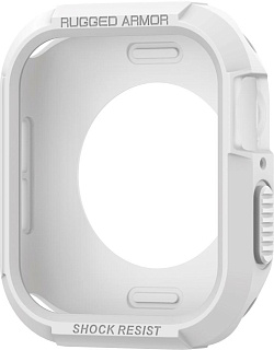 Чехол Spigen Rugged Armor, white - Apple Watch 4 44mm