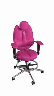 Кресло детское эргономичное Kulik TRIO (1405) pink