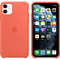 Силиконовый чехол для iPhone 11 цвета оранжевый витамин