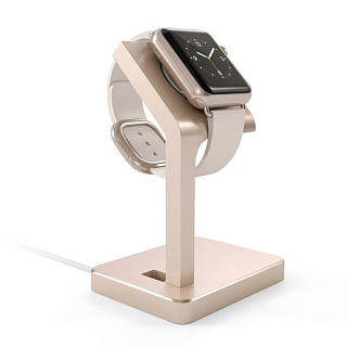 Подставка док-станция Satechi Aluminum Apple Watch Charging Stand для часов Apple Watch 1, 2, 3, 38/42mm. Цвет золотой.
Satechi Aluminum Apple Watch Charging Stand