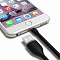 Кабель для iPod, iPhone, iPad USB-Lightning Satechi Flexible 0.25 м B0160CP1EG (Black)