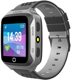 Детские умные часы Jet Kid SCOUT (Black/Grey)