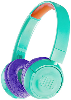 Беспроводные накладные наушники  JBL JR300 BT,  Turquoise