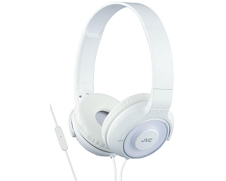 Наушники JVC накладные легкие, модель HA-SR225-W-E. Цвет: белый