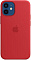 Силиконовый чехол MagSafe для IPhone 12 mini красного цвета