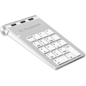 Цифровой блок Numpad клавиатуры XtremeMac Mechanical Numpad 3*USB-A Ports