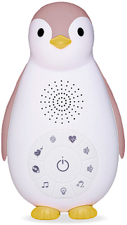 Ночник с Bluetooth-колонкой Zazu Пингвиненок Зои ZA-ZOE-03 (Pink)