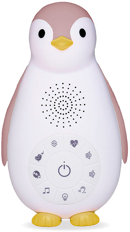 фото Ночник с Bluetooth-колонкой Zazu Пингвиненок Зои ZA-ZOE-03 (Pink)