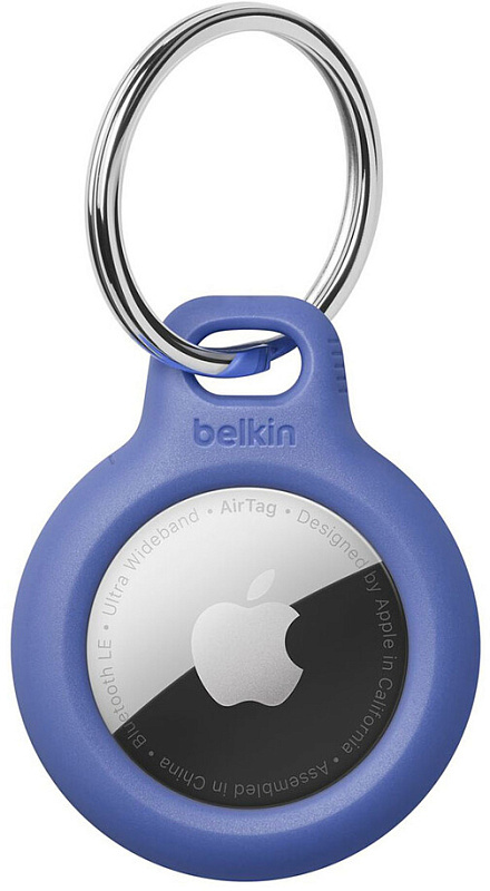 фото Держатель с кольцом Belkin Secure Holder Key Ring (F8W973btBLU) для Apple AirTag (Blue)