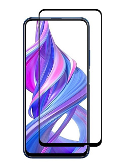 Защитное стекло Full Screen Cover, Honor 9X/9X Premium (PRO), черная рамка