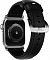 Ремешок Nomad Modern Strap (NM1A41SM00) для Apple Watch Series 2/3/4 42/44 mm (Black/Silver)
