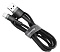 Кабель для iPod, iPhone, iPad Baseus Kevlar Cable USB For Lightning 2A 0.5M (Grey/Black)
