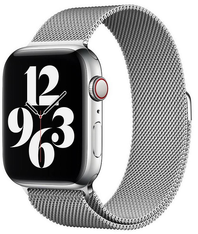 фото Ремешок Wiwu Minalo для Apple Watch 42/44 mm (Silver)