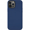 Чехол-накладка SwitchEasy MagSkin для iPhone 12 Pro Max (6.7&quot;). Совместим с Apple MagSafe. Цвет: синий