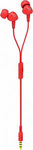 Гарнитура JBL C100si, (JBLC100SIURED) красная