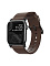 Ремешок Nomad Active Modern Leather Strap для Apple Watch 44mm/42mm. Цвет ремешок кофейный, застежка черный