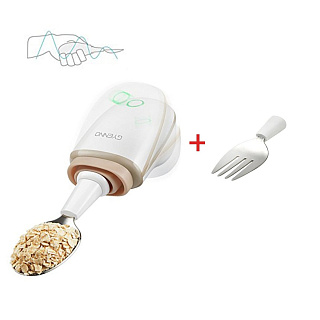 Ложка GYENNO Bravo Lite (с вилкой) для людей, страдающих тремором и болезнью Паркинсона