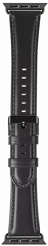 фото Ремешок Wiwu Leather Watch Band для Apple Watch Series 1-6/SE 42/44 mm (Black)
