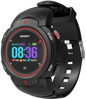Умные часы NO.1 F13 (Black/Red)