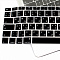 Накладка на клавиатуру i-Blason для Macbook Air 13 new (2018) A1932, EU раскладка плюс русские буквы
