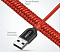 Кабель Anker PowerLine+ USB-C to USB-A 3.0 3ft UN Red with Pouch with Offline Packaging V3
