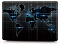 Чехол накладка пластиковая i-Blason для Macbook Pro15 A1707 Tehnology world map