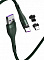 Кабель Baseus Zinc Magnetic (CA1T3-B06) USB-A to Lightning/USB-C/MicroUSB 1m (Green)